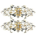 thumbnail image 1 of 2pcs Bridal Shoe Clips Rhinestone Shoe Decorations Wedding Bride Shoe Clips, 1 of 8