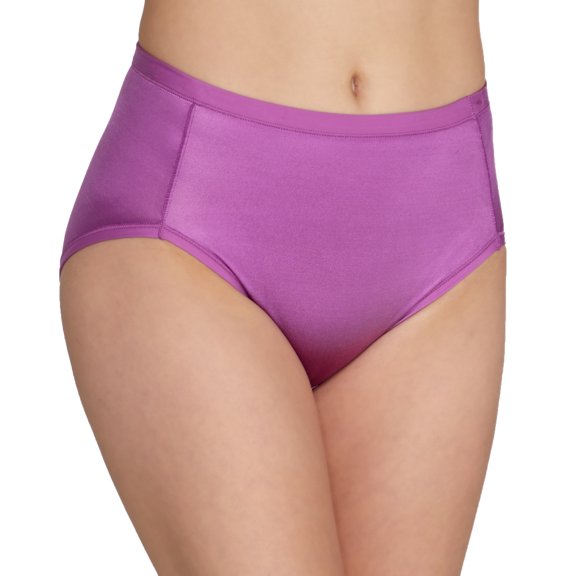 Vanity Fair Womens Body Caress Hi-Cut Brief Style-13137
