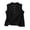 Black, variant on Cotton Linen Tank Top for Women Crew Neck Sleeveless Loose Fit Button Casual Tee Shirts Summer Fashion Blouses