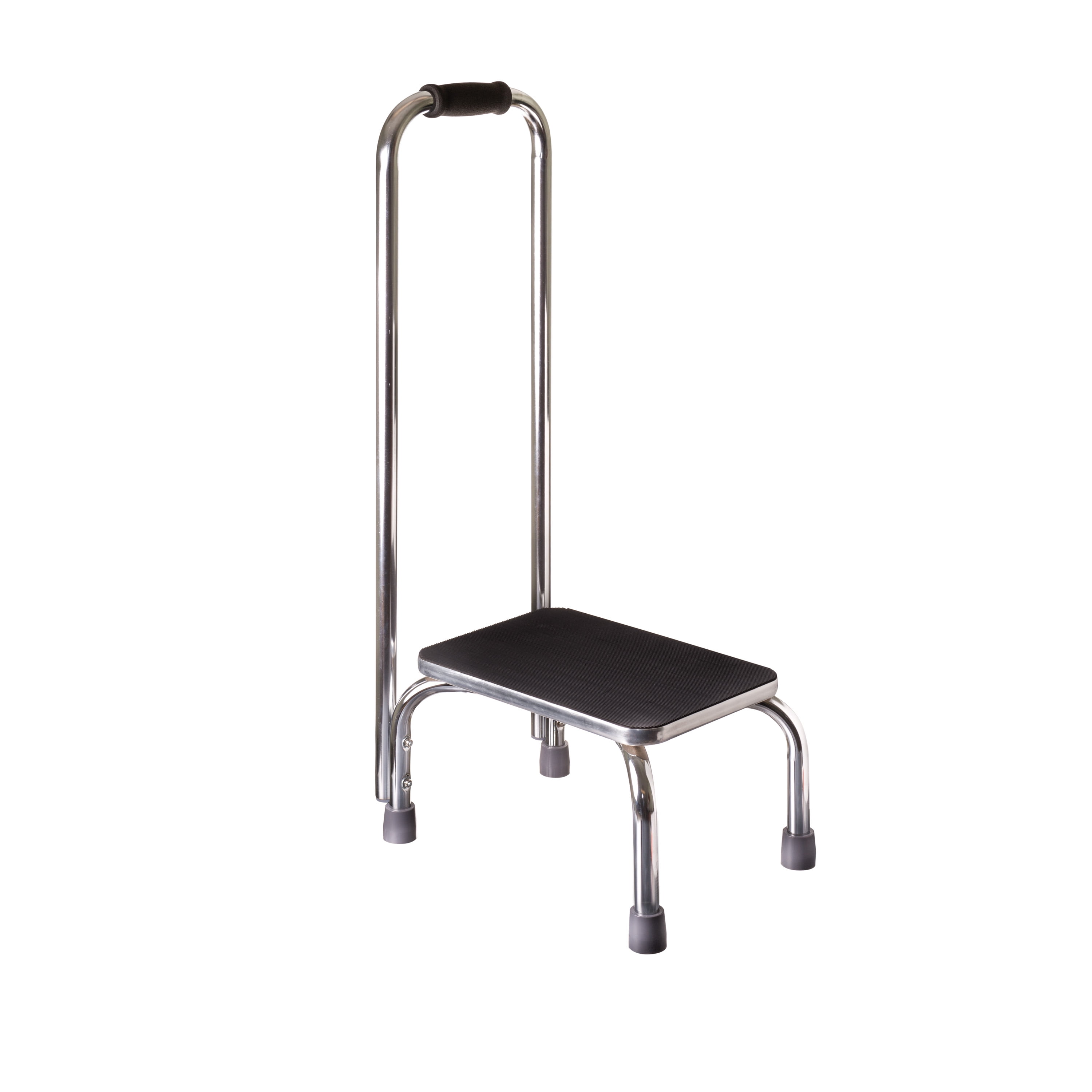 Dmi Safety Step Stool With Handle Silver And Black Com