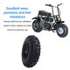 thumbnail image 5 of 4.10-6 Neumlico de Rueda Trasera, Neumlico de Llanta de Rueda Trasera de 19 mm de Soporte de Soporte Resistente A Punción Resistente Para Atv Quad Mini Bike Go Kart, 5 of 7