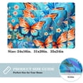 thumbnail image 2 of Butterfly Elegant Polyester Indoor Rug, Non-Slip Chair Rug, Machine Washable Floor Rugs, 2 of 6