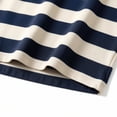 thumbnail image 4 of ClodeEU Womens Summer Striped Round Neck Cap Sleeve T Shirt Dress,Casual A Line Short Dresses Dark Blue,Womens Plus XXL, 4 of 6