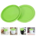 thumbnail image 3 of 2Pcs Couvercles de Tasse en Silicone Couvercle Universel Réutilisable Tasse Couvercles de Tasse en Silicone, 3 of 9