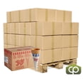 thumbnail image 1 of JOY #415 Jacketed Sugar Ice Cream Cone – Touchless Paper Hygiene Sleeve & Crispy Baked Dark Brown Sugar Rolled Matrix, Industrial Bulk Pallet Pack (24 Cases / 4,800 Total Cones), 1 of 3