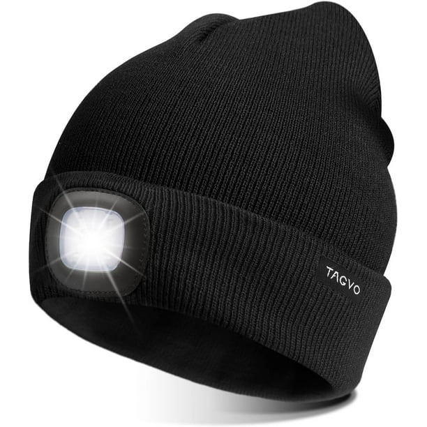 TAGVO Bonnet Musical à LED avec Lumière, Bonnet d'éclairage