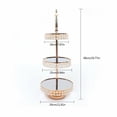 thumbnail image 5 of 9pcs Cake Stand Set Cupcake Tray Dessert Tower Holder for Birthday Party Wedding, 5 of 10