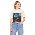 thumbnail image 5 of Unisex Van Gogh Starry Night Santa Claus Christmas Shirt, 5 of 7