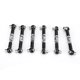 thumbnail image 3 of Juego de varillas de amarre de servoeslabones ajustables de 6 uds para coche RC 1/10 Buggy Tourning Car accesorios de 47mm, 3 of 8