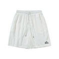 thumbnail image 2 of Styesk Mens Shorts Men Solid Color Casual Fashion Loose Drawstring Pockets Exercise Beach Shorts Pants, 2 of 6