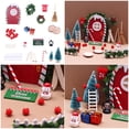 thumbnail image 2 of 1Box Wooden Dwarf House Models Festival Scene Ornaments Resin Plastic Holiday Collectibles, 2 of 10