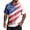 #01 White, variant on 250 Anniversary Button Down Shirts for Men American Flag Print Short Sleeve Lapel Collar T-Shirt 1776-2026 Patriotic Star Classic Fit Casual Tops, L, #01 Wine