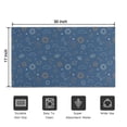 thumbnail image 5 of Sun Moon Cloud Star Pattern Door Rugs,Washable Non Slip Door Mats Indoor,Decorative Door Mats,Entry Mat Indoor for Entrance,Bedroom,Kitchen,Bathroom,17"x30", 5 of 6