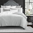 thumbnail image 3 of Wave Runner Gray California King Coverlet & 2 Shams Set, plus 2 bonus cushions, 3 of 5