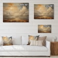 thumbnail image 4 of Designart "Clouds Prairies compositions V" Landscapes Print on Natural Pine Wood, 4 of 5