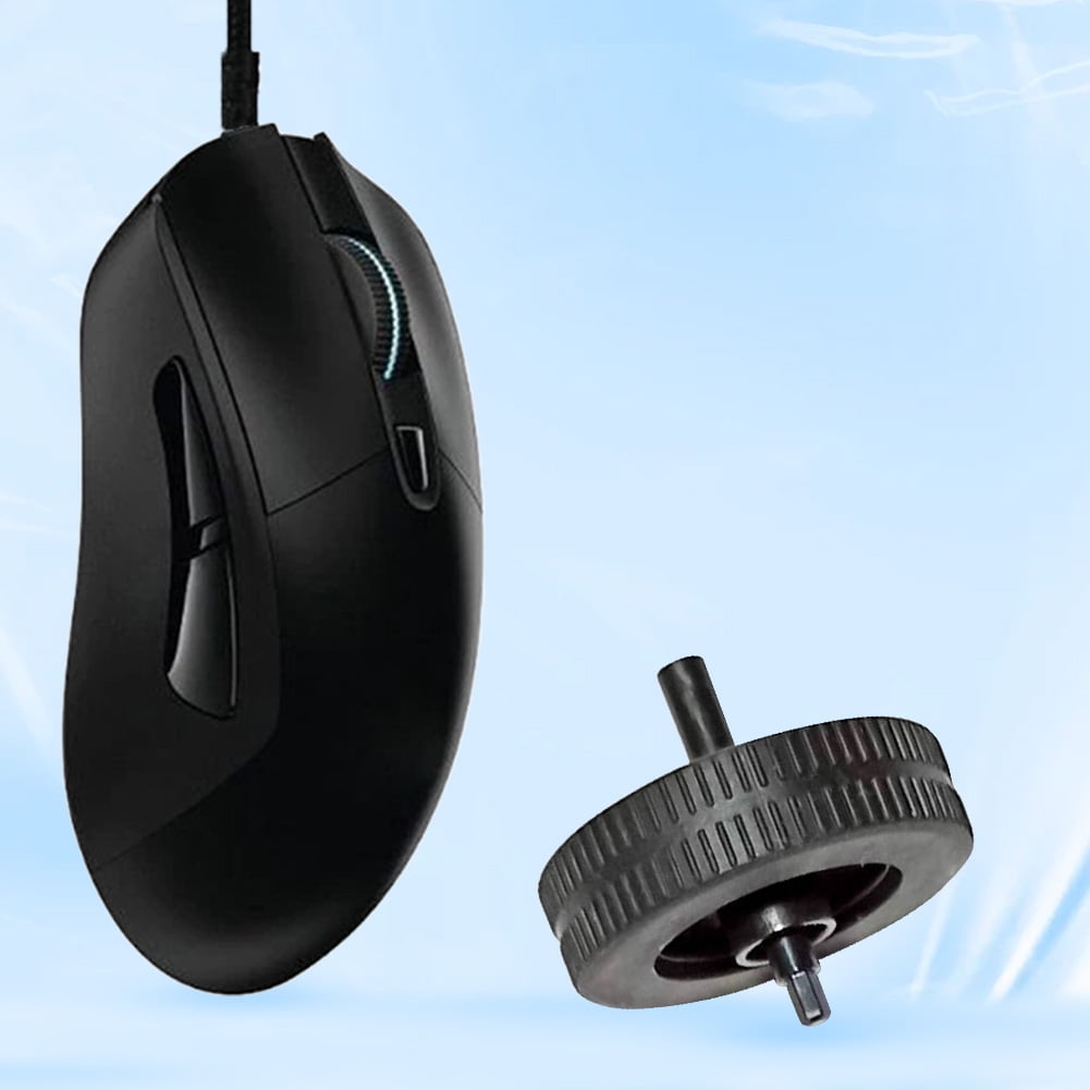 Plan Rapproché De Roue De Rouleau De Souris Photo Stock - Image Du