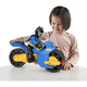 thumbnail image 2 of Figura Batimoto Imaginext Dc Super Friends Xl Y Batman, Azul, 2 of 5