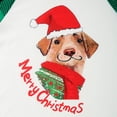 thumbnail image 4 of URMAGIC Matching Family Christmas Pajamas Sets Xmas Pyjamas with Cute Dog and Plaid Printed Long Sleeve Tee and Bottom Loungewear Sleepwear, 4 of 7