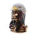 thumbnail image 1 of Escultura de ornamento de Halloween Sunnimix Estatua de resina de calavera, 1 of 8