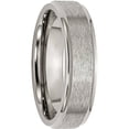 thumbnail image 4 of Titanium Ridged Edge 6mm Satin and Polished Band, 4 of 9