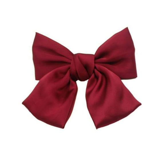 Big Bowknot Hair Clip Girls Hair Bows for Women Bow Barrettes Clips for Women Girls Hair Accessories Red Black Hair Bow Clips Barrette
