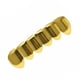 thumbnail image 5 of Cateissary Inferior postizos Boca de Halloween Parrillas Cobre Chapado en oro Diente Rendimiento Fiesta Festival Cosplay Fondo dorado Type1 NO1, 5 of 6