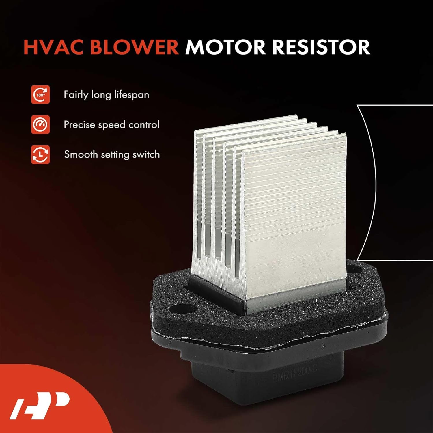 A-Premium HVAC A/C Blower Motor Resistor Replacement for Hyundai Tucson 2005-2007 Kia Spectra Spectra5 Sportage Automatic Temperature Control