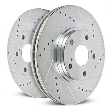 Power Stop Brake Rotors For Chevy Tahoe 2000-2006 Rear Drilled & Slotted - Pair | AR8645XPR