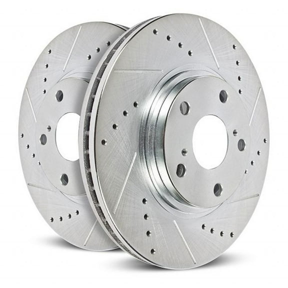 Power Stop Brake Rotors For Chevy Silverado 1500 1999-2006 Rear Evolution - Pair | AR8641XPR
