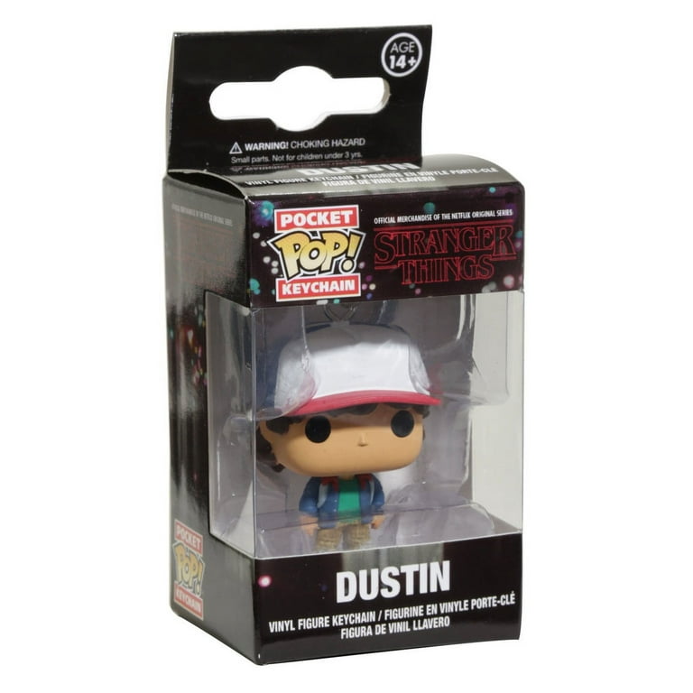 Funko Pop Keychain Stranger Things Dustin Action Figure - Walmart.com