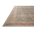 thumbnail image 5 of Angela Rose x Loloi Aubrey Aqua / Sand 18" x 18" Sample Rug, 5 of 11