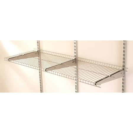 Rubbermaid Home Prod Dorfile FG5E2102SNCKL FastTrack 4' Wire (Best Wire Shelving System)