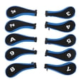 thumbnail image 3 of Club Head Cover,  Club Cover Neoprene Zipper  For Irons Red,Blue,Gray, 3 of 8