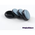 thumbnail image 4 of Magic Sliders Furniture Glide Slider Pad Round Grip Tip - 4 Pack, 1-1/8 In, Gray, 4 of 5