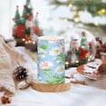 thumbnail image 2 of Yayeee Flameless Candles with Remote Flickering Battery Operated Multi Color Changing, Blue Floral, 2 of 7