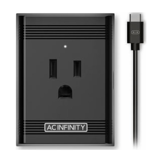 AC Infinity UIS Control Plug, Socket Adapter to Connect UIS Smart Controllers to Outlet Devices