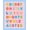 Pink, Pattern 1, variant on ODIKA 4'x6' Machine Washable Non-Slip Area Rug, Elementary Alphabet Learning Fun Machine Educational Play High Traffic Rug, Pink, 688246