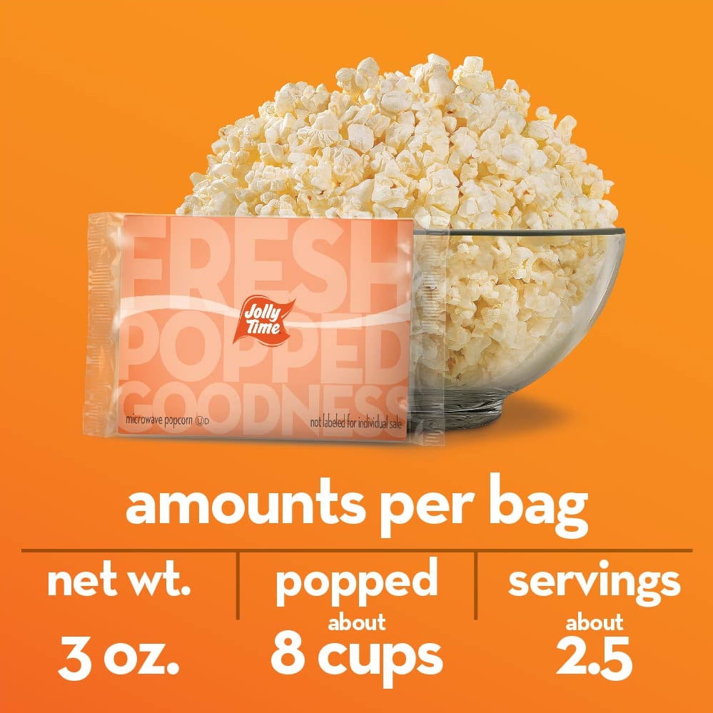 Buy JOLLY TIME Kettlemania Microwave Kettle Corn Popcorn, 24 Ct (3 oz