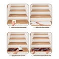 thumbnail image 5 of Stair Treads for Wooden Steps, Red White Peel and Stick Stair Treads with Adhesive, Abstract Black Chrysanthemum Flower Floral Non Slip Indoor Stairs Runner Rugs Mats for Elders Dogs 8"x30"15PCS, 5 of 7