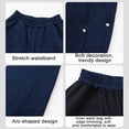 thumbnail image 4 of Gibobby Boys Pants Toddler Kids Little Boys Sweatpants 0-24Months 2T 3T 4T 5T 6T Basic Cozy Active Jogger Pants With Pockets School Pants Toddler Long Pants(4-5 Years,Black), 4 of 7