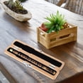 thumbnail image 3 of 1pc Flute Head Box Practical Flute Head Bag Flute Head Storage Container (Khaki), 3 of 4