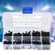 thumbnail image 5 of 300pcs M2.5 x 3-20mm 12,9 Grado Negro Aleación de acero Hex Socket Head Cap Tornillo con tuerca, 5 of 8
