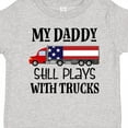 thumbnail image 4 of Inktastic Daddy Plays with Trucks Boys or Girls Toddler T-Shirt, 4 of 5