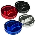 thumbnail image 2 of Motorcycle Keyless Tanks Caps Aluminum Oil Tanks Covers Protectors 66mm Diameter Oil Covers Lid, 2 of 8