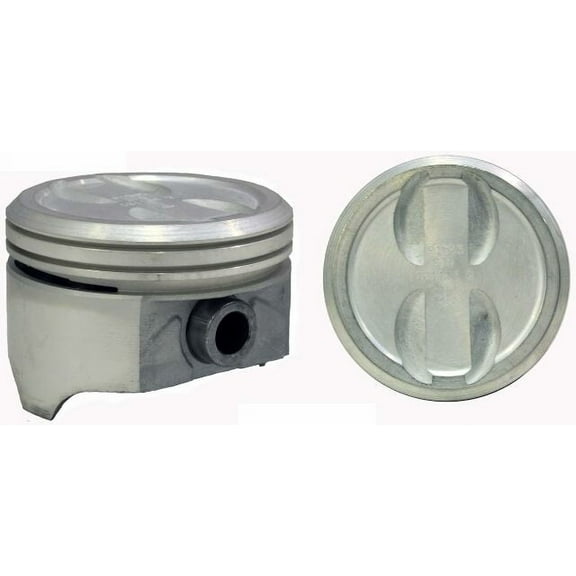 Set of 8 Dish Top Pistons for 67-90 GM/Chevrolet 5.7L/350 | .060 (1.50mm Oversized) | 4.060in. Bore Diameter