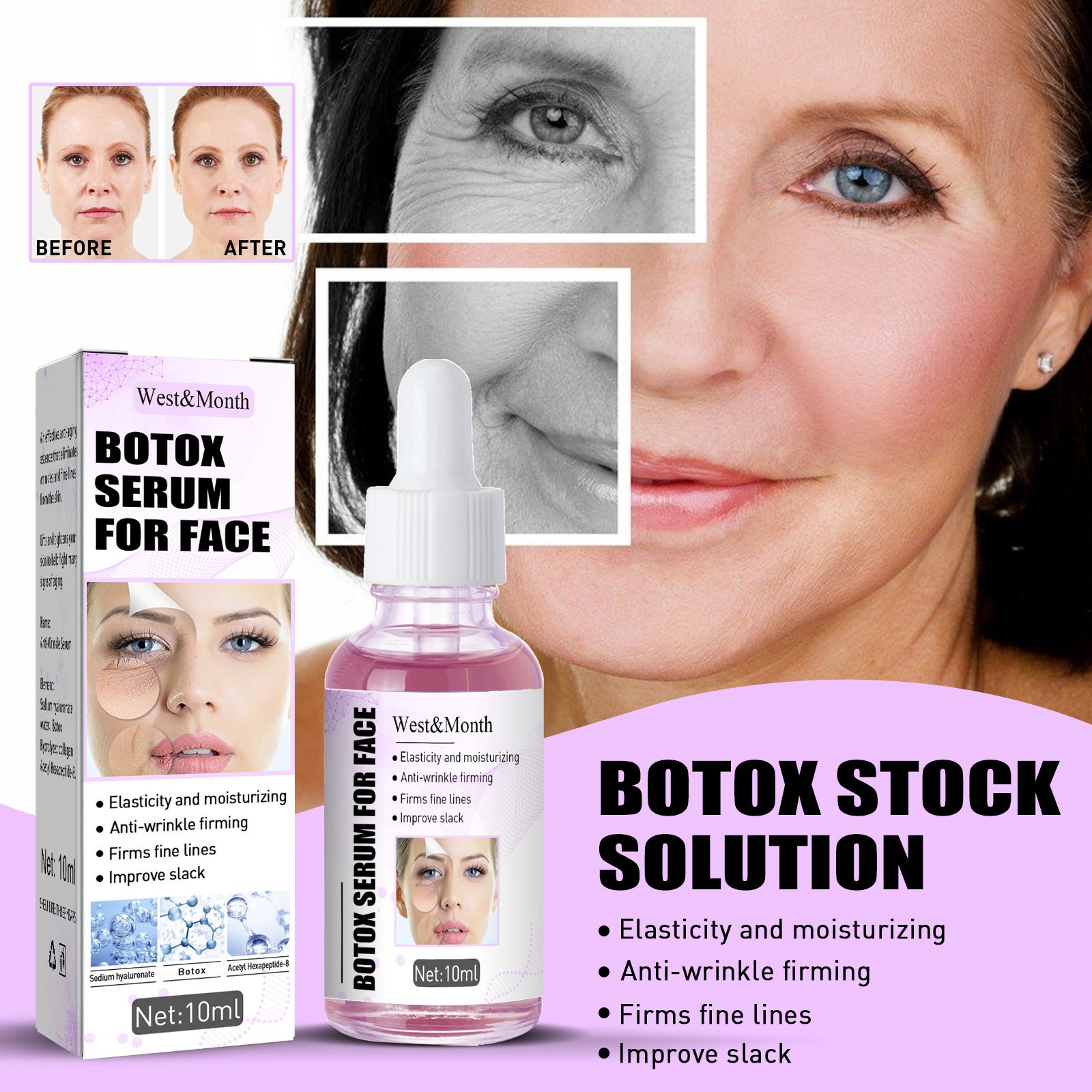 Boosting Facial Skin Care Aging Skin Care Lifts And Tightens Skin