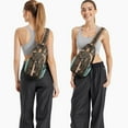 thumbnail image 6 of Crossbody Sling Backpack for Women Men Travel Moon Map Shoulder Sling Crossbody Casual Chest Bag for Travel Sports Running Hiking, 6 of 6