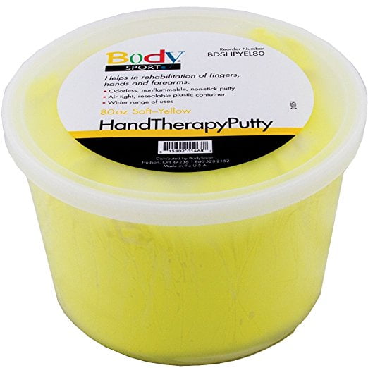 BodyMed Therapy Putty, Yellow Soft Resistance, 80 ounce