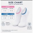 thumbnail image 3 of 6 Pairs Socks Womens Cushioned Low Cut Invisible Liner Socks for Sneakers Casual Daily Wear, 3 of 4