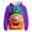 Purple, variant on St Patrick's Day Hooded Sweatshirt Irish Green Graphic Pullover Casual Jacket For Holiday Celebration